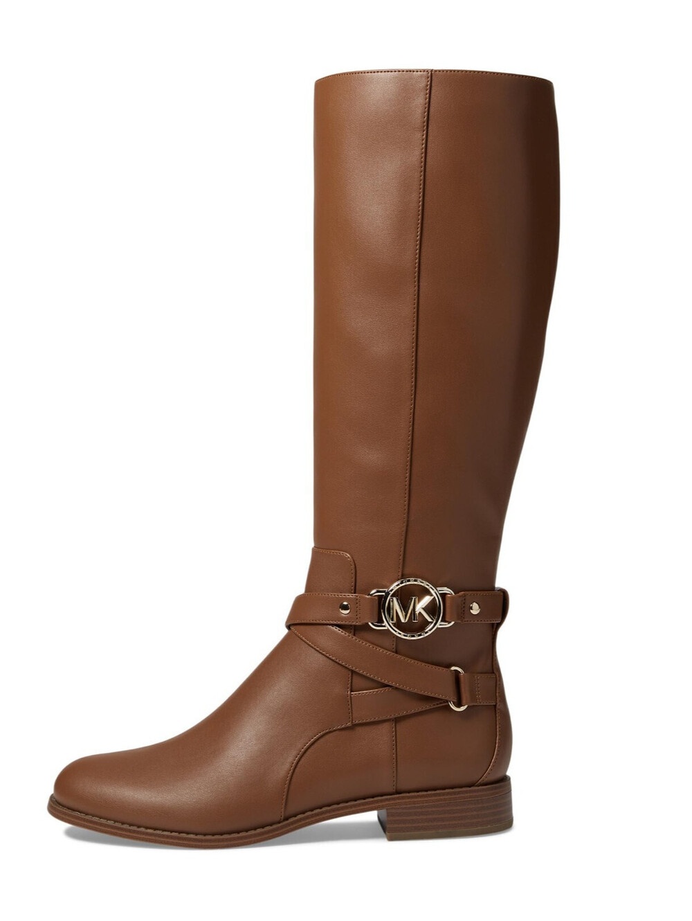 Michael Kors Rory Boot Luggage Leather Riding Equestrian-Style Size 8 M NEW